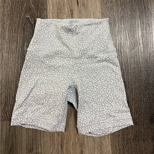 lululemon leopard shorts